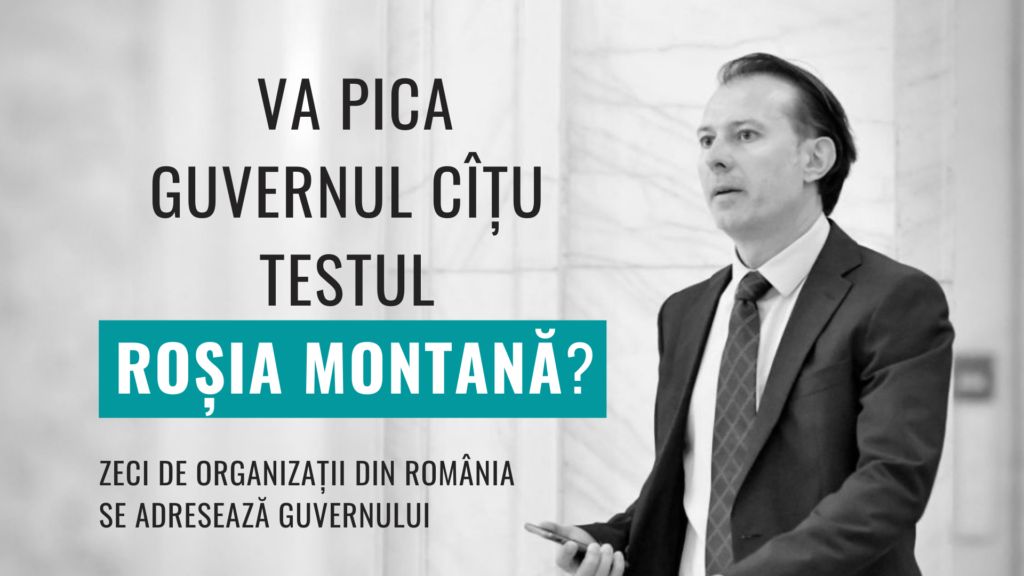 WILL THE CÎȚU GOVERNMENT FAIL THE „ROȘIA MONTANĂ” TEST?