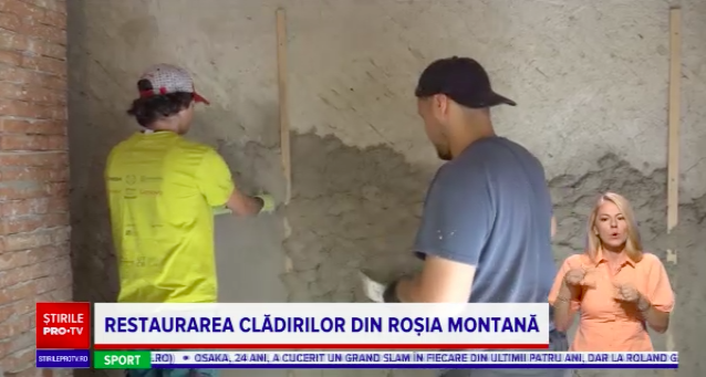 (RO) Adoptă o Casă la Știrile ProTV: „Roșia Montană revine la viață”